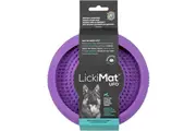 LickiMat Purple UFO Pet Shower & Bath Companion for Dogs