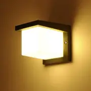 10W LED Surface Mounted Wall Light Waterproof Lamp Fixture PMMA Outdoor Lighting