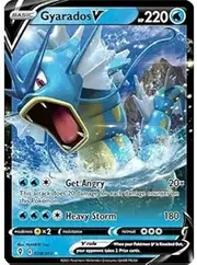 Gyarados V - 028/203 - Ultra Rare - Evolving Skies - NM/M