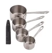 MasterPro Professional Measuring Cups Spoons Leveller 1/4 Cup-60ml 1/3 Cup-80ml