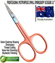 AUSTODEX Small Nail Scissors Manicure Pedicure Cuticle Arrow Point Jaws 3.5"