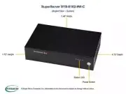 ✅*Authorized Partner* Supermicro Server SYS-E102-9W-C Intel Xeon D, (W/X11SWN-C)