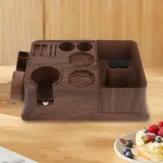 Coffee Tamper Stand and Portafilter Holder Practical for Shop Cafe Worktop