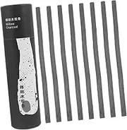 25pcs Willow Charcoal Drawing Sticks Professional Art Supplies for Beginners Artists Minimal Residue Smooth Application for Sketching Shading and Blending Techniques