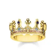 Thomas Sabo Ring "Crown Gold"