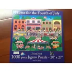 二手拼圖 SUNSOUT HOME FOR THE FORTH OF JULY-1000 PCS