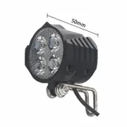 摩托車喇叭 48V鋰電車燈帶喇叭一體折疊代駕電瓶車燈超亮LED電動自行車燈通用『XY13569』