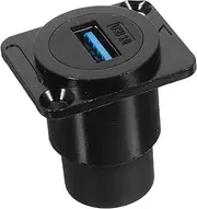 Cabilock USB Panel Socket USB Pass Through Connector USB Panel Mount Coupler USB Replacement USB Connector USB Panel Adapter USB Pass Through Bulkhead Adapter USB Panel Mount Connector