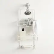 Riley White Shower Caddy [HABBRILEA22A]