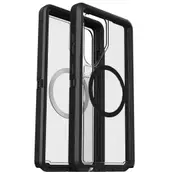 OtterBox Defender XT Clear Magnets Samsung Galaxy S25 5G (6.2") Case Dark Side Clear/Black - (77-97580)