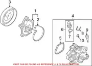 GENUINE Engine Coolant Thermostat w/ Temperature Sensor Switch for Mini Cooper (for: Mini)