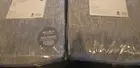 2 West Elm European linen melange Blackout slate 48 96 drapes curtains New
