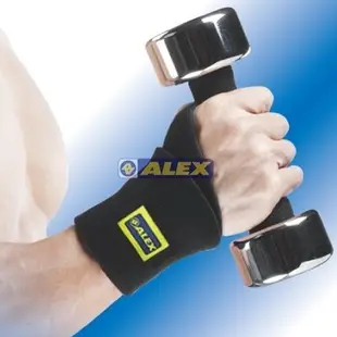 (高手體育) 台灣製造 ALEX T-07 調整型連指護腕(只) 另賣 護膝 護腕 護肘 護踝 護腰 護腿