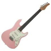 Schecter NICK JOHNSTON TRAD-SSS Atomic Coral Electric Guitar