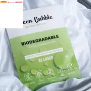 Laundry Detergent Sheets - Eco-Friendly 32 Loads Fragrance Free Travel Laundry D