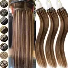 Micro Loop Ring Beads Tip Soft Remy Human Hair Extensions Thick Full Head 150G