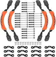 Kayak Handles 4 Pack,Kayak Carry Handle with Rivets,Rubber Kayak Replacement Handles,Kayak Handles for pelican/hobie /lifetime/sit on top/ocean/emotion Accessories,Boat Canoe Handle,Kayak Parts