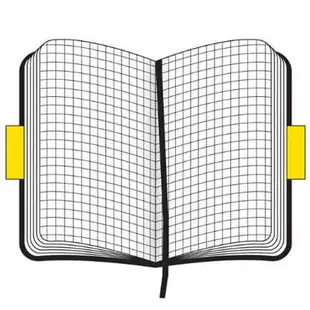 MOLESKINE 經典硬殼筆記本 (L型) 加量型-點線黑