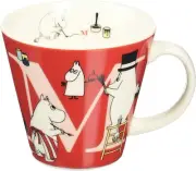 MOOMIN (Moomin) Initial Mug "M" MM630-11M 340ml Made in Japan