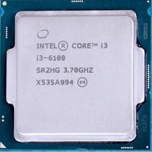 Core I3 6100 插槽 1151 CPU 處理器