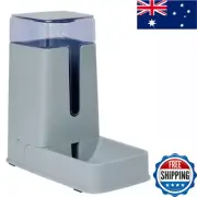 Automatic Cat Pet Dog Feeder 3.5L Food Water Bowl Dispenser Auto Gravity*