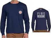 [AYKRM] neon Yellow Navy Black Security fire EMT EMS Police Sheriff Drone Pilot Navy swat Shirt