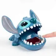 16cm Stitch Bite Finger Figures Stitch Dentist Push Teeth Funny Game Model
