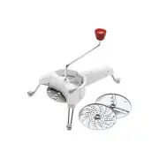 Moulinex Slices/Peels Foods Red, Steel Stainless, White