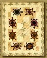 Turtle Travels Wall Quilt Pattern Cute Turtles Pinwheel City Stitcher Collection
