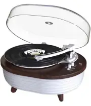 Record Player Turntable Bluetooth Speaker Modern Home Table Speaker Novelty Gift