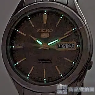 SEIKO 精工 SNKL19K1手錶 盾牌5號 灰色面 夜光 星期 日期 自動上鍊 機械 男錶【澄緻精品】