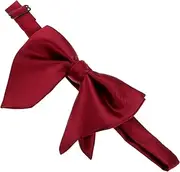 [GLSTOY] Double Bow Tie for Men Pre Tied Fashion Accessory for Weddings Parties and Formal Events Made From Durable Polyester for Comfort and Style
