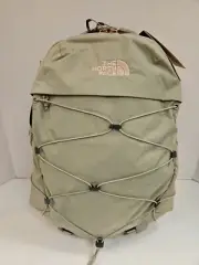 The North Face Borealis Luxe Backpack. Clay Grey Green.