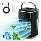 Portable Air Conditioners Fan,Air Cooler Evaporative Personal,1500ML Cooling ...