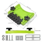 Table Saws Feather Board Accurate Bow Router Tables and Band Saws Set for Wajii