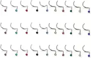 [outret] 30 Pcs Lot Nose Studs Rings Fashion Nose Ring Pierced Ring Lady Jewelry Accessories (Mixed)