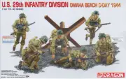 DML6211 1:35 Dragon US 29th Infantry Division Omaha Beach D-Day 1944 Figure Set