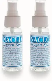 Liquid Oxygen Spray 65ml Traveller Kit Multipurpose Fresh Diatomic Oxygen (Pack of 2)