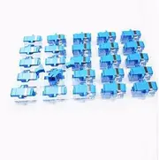 50pcs/bag SC UPC Simplex Mode Fiber Optic Adapter SC Fiber Coupler SC Fiber Flange SC UPC Connector: