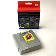 Nintendo NES Coasters NEW SEALED Super Mario Zelda Metroid Excitebike SET of 8