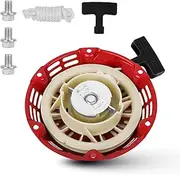 SOFO Pull Starter Assembly for Honda GX160 - Champion Generator Pull Start Assembly w/Pull Cord for Predator 212 Recoil Starter GX120 GX200 5.5 159cc 196cc 200cc 212cc 224cc 6.5HP Engines OEM Red