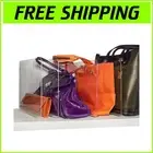 Versatile Closet Shelf Organizers - Crystal Clear Dividers for 11¼" High Shelves
