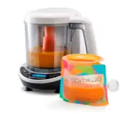 Baby Brezza One Step Baby Food Maker Deluxe, Dishwasher Safe Cooker