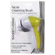Sassy and Chic Facial Cleansing Battery Operated Brush
