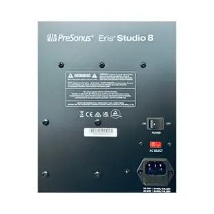 【Presonus】平價也有好音質 8吋主動式監聽喇叭｜原廠公司貨 品質保證 Eris Studio 8(監聽 音響 喇叭)