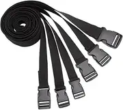 ROMISBABA 10PCS Adjustable Luggage Straps Durable Suitcase Buckle Straps for Secure Baggage Travel Accessory for Suitcases Backpacks and Duffle Bags