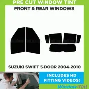 For Suzuki Swift 5-door 2004-10 Full Pre Cut Window Tint Kit Front & Rear Film
