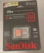 SanDisk Ultra micro UHS-I Card SDHC Card 32GB with Adapter