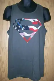 DC Comics Superman Logo Americana Tank Top