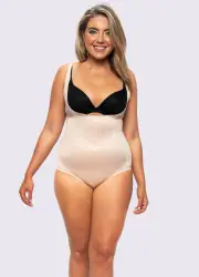 LaSculpte Underbust Shapewear Bodysuit-Nude